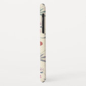 William Morris Daisy Floral Pattern Red Orange Case-Mate iPhone Hülle (Hinten/Links)