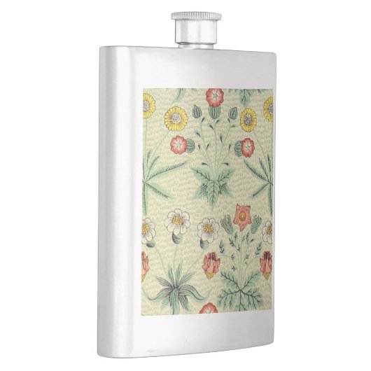 William Morris Daisy Floral Wallpaper Pattern Flachmann (Rechts)