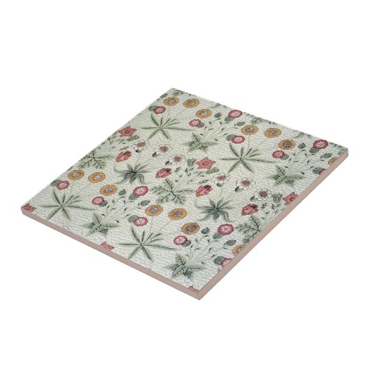 William Morris Daisy Floral Wallpaper Pattern Fliese (Seite)