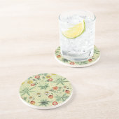 William Morris Daisy Floral Wallpaper Pattern Getränkeuntersetzer (Seite)