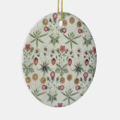 William Morris Daisy Floral Wallpaper Pattern Keramikornament (Rechts)