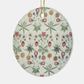 William Morris Daisy Floral Wallpaper Pattern Keramikornament (Links)