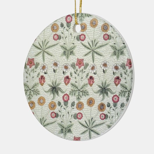 William Morris Daisy Floral Wallpaper Pattern Keramikornament (Links)