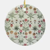 William Morris Daisy Floral Wallpaper Pattern Keramikornament (Hinten)