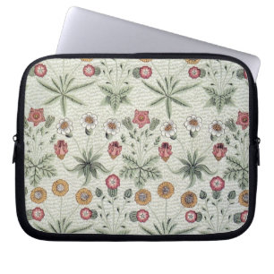 William Morris Daisy Floral Wallpaper Pattern Laptopschutzhülle