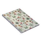 William Morris Daisy Floral Wallpaper Pattern Notizblock (Rechte Seite)