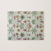 William Morris Daisy Floral Wallpaper Pattern Puzzle (Horizontal)