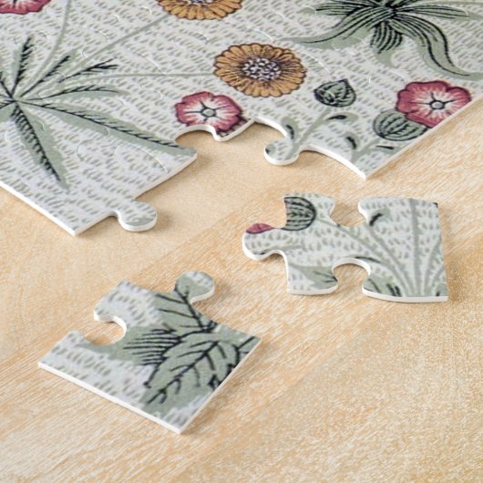 William Morris Daisy Floral Wallpaper Pattern Puzzle (Seite)
