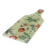 William Morris Daisy Floral Wallpaper Pattern Schneidebrett (Ecke)