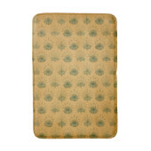 William Morris: Daisy Tiles Bath Mat Badematte (Vorderseite Vertikal)