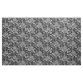 William Morris-Damast, dunkelgrau Stoff (Yard (91,4 cm))