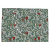 William Morris Decorative Art Arbutus Pattern Große Geschenktüte (Rückseite)