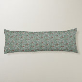 William Morris Decorative Art Arbutus Pattern Seitenschläferkissen (Rückseite)