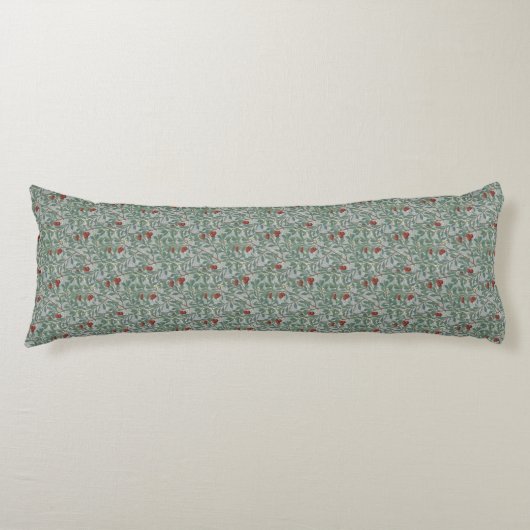William Morris Decorative Art Arbutus Pattern Seitenschläferkissen (Vorderseite)