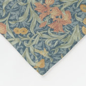William Morris Decorative Art Iris Pattern Fleecedecke (Ecke)