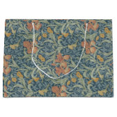 William Morris Decorative Art Iris Pattern Große Geschenktüte (Vorderseite)