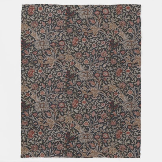 William Morris Decorative Art Trent Pattern Fleecedecke (Vorderseite)