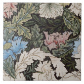 William Morris Decorative Art Wreath Pattern Fliese (Vorderseite)