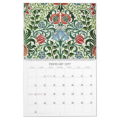 William Morris Decorative Arts Custom Year  Kalender (Feb 2027)