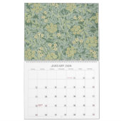 William Morris Decorative Arts Custom Year Kalender (Jan 2026)