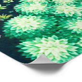 William Morris Deer by a Brook Tapesto Indigo Poster (Ecke)