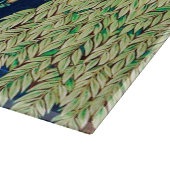 William Morris Deer by a Brook Tapesto Indigo Schneidebrett (Ecke)
