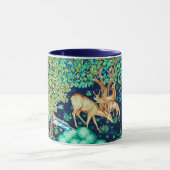 William Morris Deer by a Brook Tapesto Indigo Tasse (Zentrum)