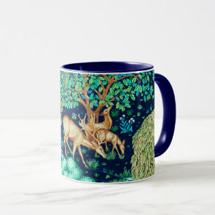 William Morris Deer by a Brook Tapesto Indigo Tasse