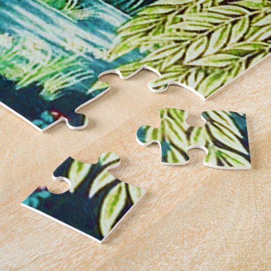 William Morris Deer by a Brook Tapestry Puzzle (Seite)