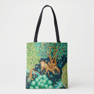 William Morris Deer by a Brook Tapestry Tasche