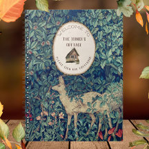 William Morris Deer & Cabin Guest Willkommen