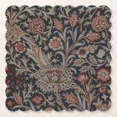 William Morris Dekorative Kunst Blumenmuster Untersetzer (Vorderseite)