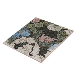 William Morris Dekorativer Kunst Kranzmuster Fliese