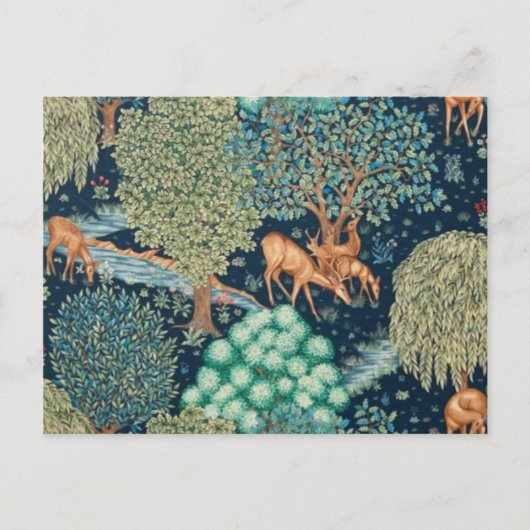 William Morris Der Bach Postkarte (Vorderseite)