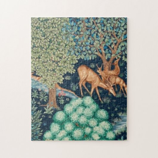 William Morris Der Bach Puzzle (Vertikal)