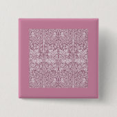 William Morris, der Erdbeerdieb, überarbeitet Button (Vorderseite)