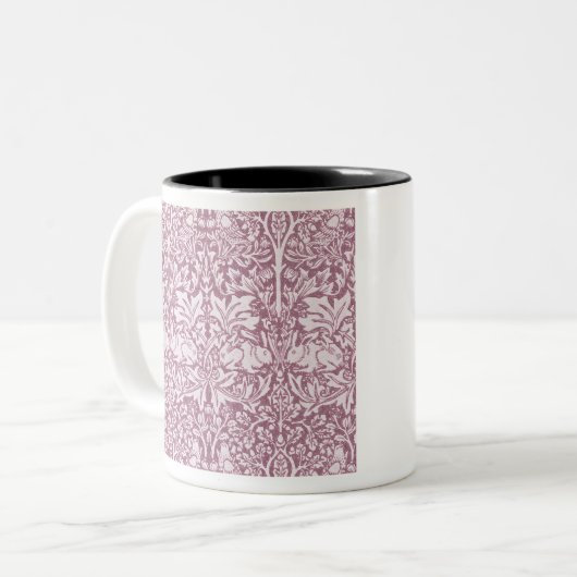William Morris, der Erdbeerdieb, überarbeitet Zweifarbige Tasse (Vorderseite Links)