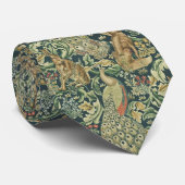 William Morris "Der Wald" Wildlife Krawatte (Gerollt)
