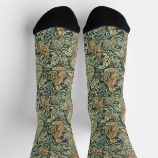 William Morris "Der Wald" Wildlife Socken