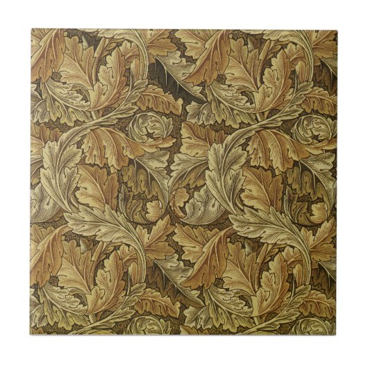 William Morris Design #2 Fliese (Vorderseite)