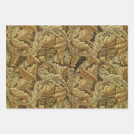 William Morris Design #2 Geschenkpapier Set (Vorderseite)