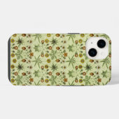 William Morris Design #4 iPhone Hülle (Rückseite (Horizontal))