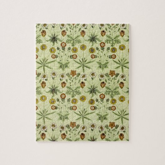 William Morris Design #4 Puzzle (Vertikal)