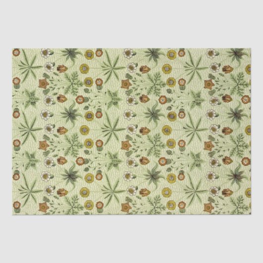 William Morris Design #4 Seidenpapier (Vorderseite)