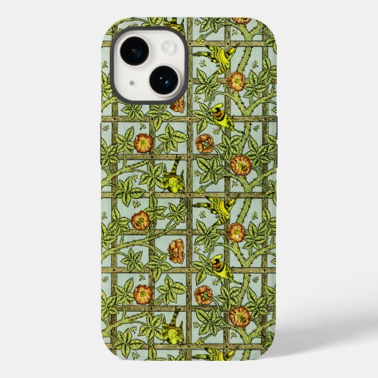 William Morris Design #5 Case-Mate iPhone Hülle (Rückseite)
