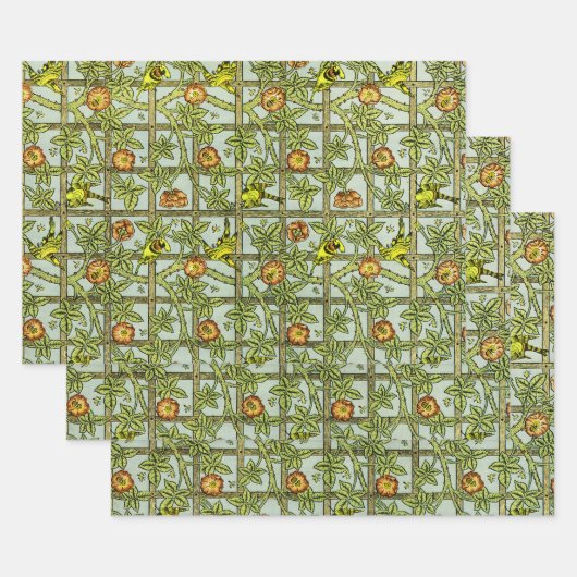 William Morris Design #5 Geschenkpapier Set (Set)