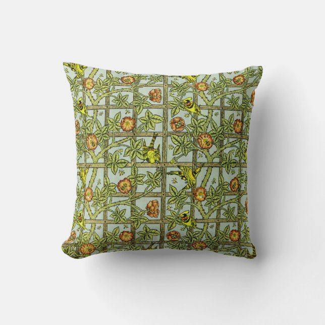 William Morris Design #5 Kissen (Vorderseite)