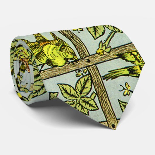 William Morris Design #5 Krawatte (Gerollt)