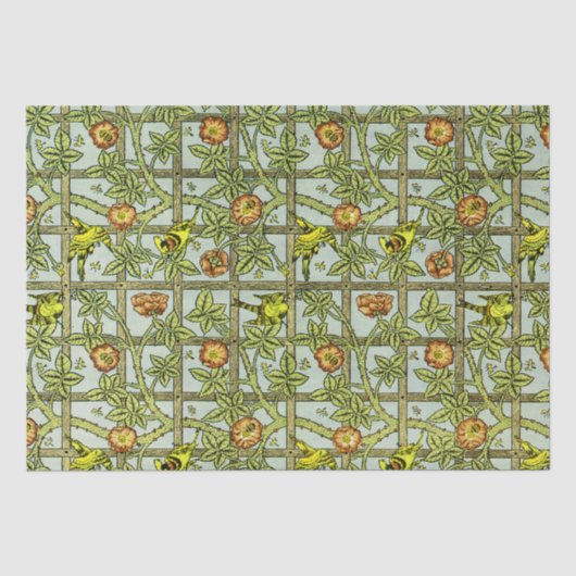 William Morris Design #5 Seidenpapier (Vorderseite)