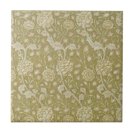 William Morris Design #6 Fliese (Vorderseite)